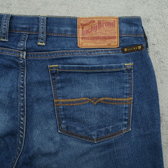 Lucky Brand Jeans Womens Size 6 Short Blue Low-Rise Charlie Baby Boot 30" Inseam - Picture 15 of 16